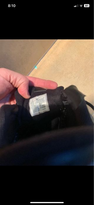 Zapatillas Nike Vapor Tenis Negras Blancas