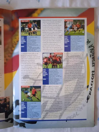 Álbum medallas Selección Eurocopa 2000