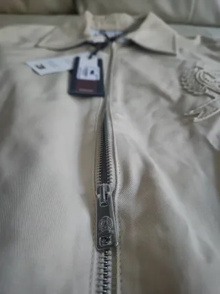 Chaqueta Harrington Tommy Hilfiger Mujer Beige M