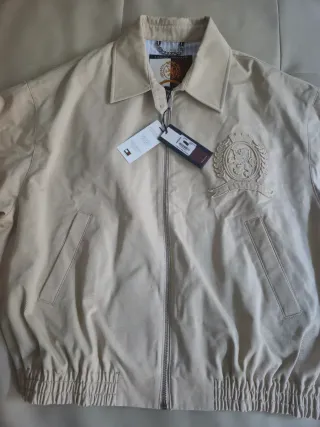 Chaqueta Harrington Tommy Hilfiger Mujer Beige M