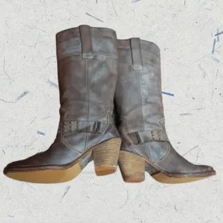 Stivali alti Felmini marrone taglia 40