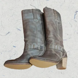 Stivali alti Felmini marrone taglia 40