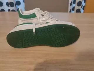 Zapatillas Converse Hombre Blancas y Verdes