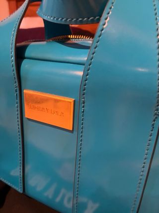 Bolso Bimba y Lola turquesa sin estrenar