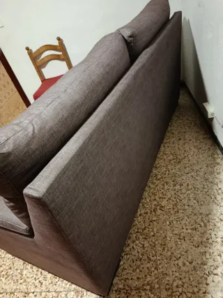 Sofá de 3 plazas en tela