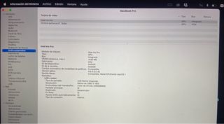 MacBook Pro 15 2014 Intel Core i7 16GB RAM