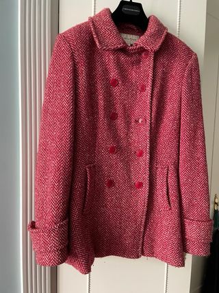 Abrigo corto Jackpot, jaspeado rojo T.3