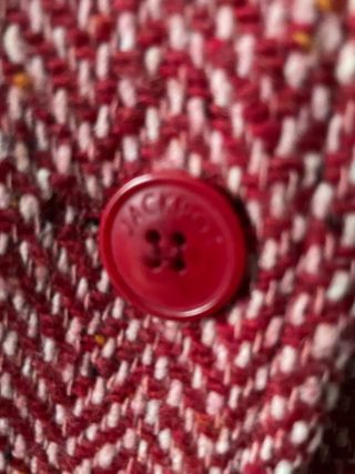 Abrigo corto Jackpot, jaspeado rojo T.3