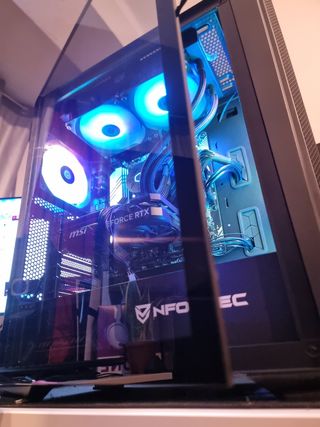 Pc gaming+monitor+teclado y ratón, RTX 4060TI