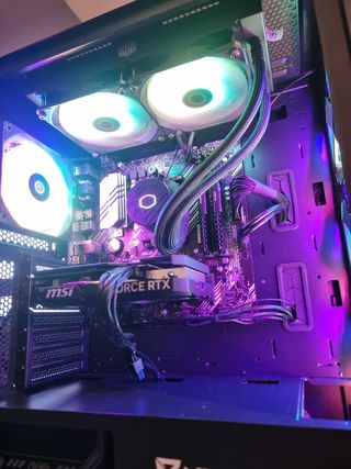 Pc gaming+monitor+teclado y ratón, RTX 4060TI