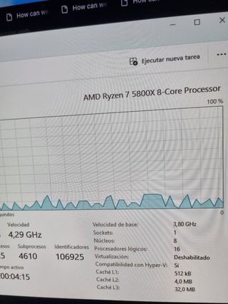 Pc gaming+monitor+teclado y ratón, RTX 4060TI