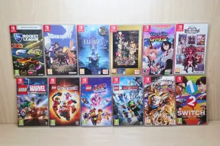 Giochi Nintendo Switch: Mario, Crash, Minecraft