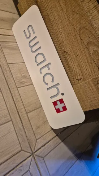 Insegna Swatch originale punto vendita ufficiale