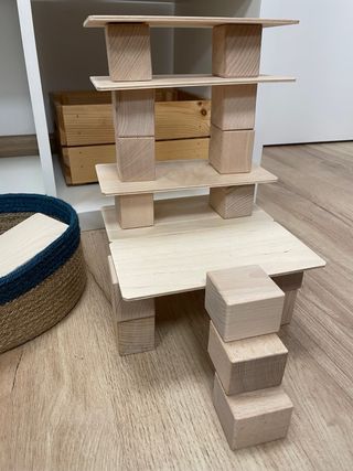 Bloques Waldorf Just Blocks + Cesta