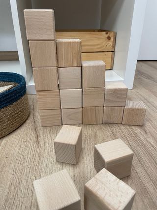 Bloques Waldorf Just Blocks + Cesta