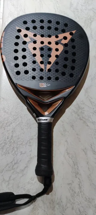 Pala de pádel Wilson Cupra Negra y Cobre