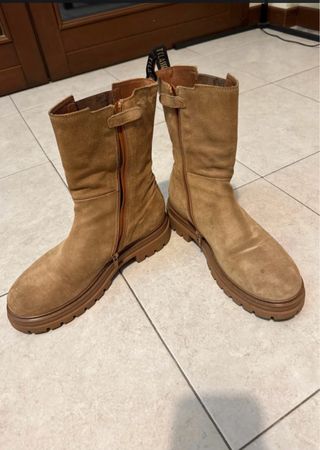 Stivaletti Prima Classe Alviero Martini Beige/Brow