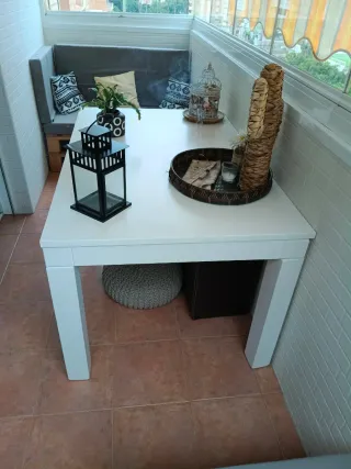 MESA COMEDOR-SALON EXTENSIBLE.