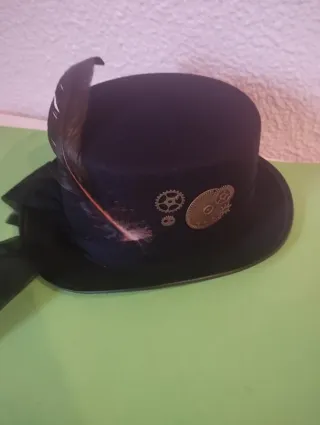 Chistera Steampunk con Gafas Vintage