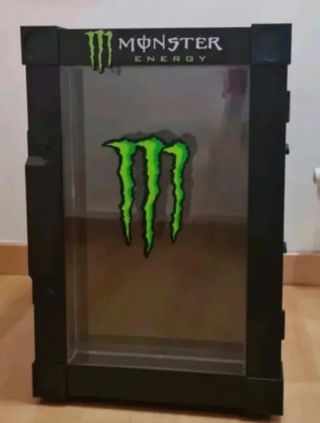 Nevera Monster Energy Negra