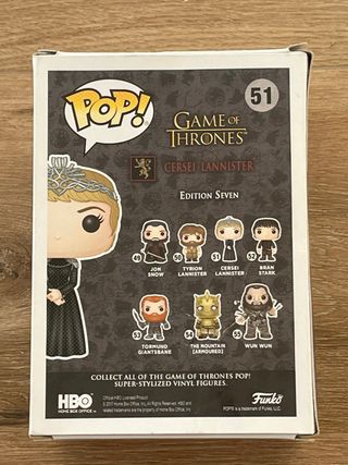 Funko Pop Cersei Lannister 51 Juego de Tronos