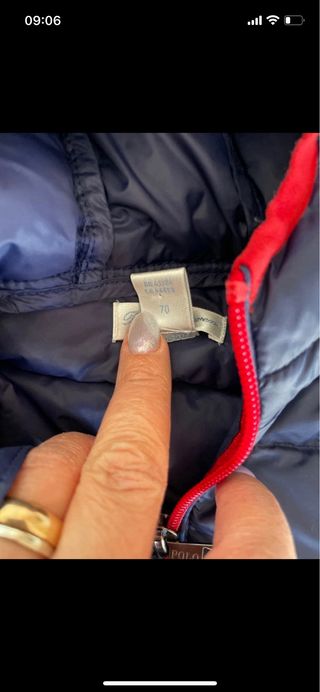 Piumino Ralph Lauren Polo bimbo