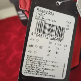 Scarpe calcio bambino Adidas tg 30 nuove