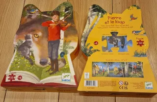 Puzzle Djeco Pedro y el Lobo 50 piezas