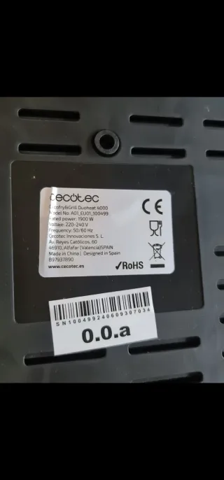 Cecotec Freidora Aire 4L