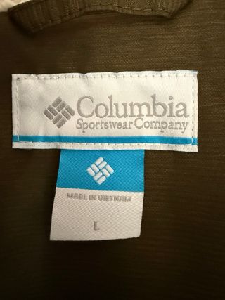 Chaqueta Columbia impermeable con capucha Talla L