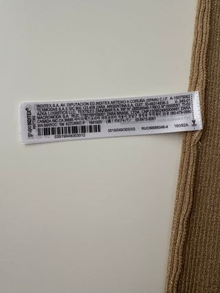 Falda  Midi Zara Hilo Metalizado Talla XS