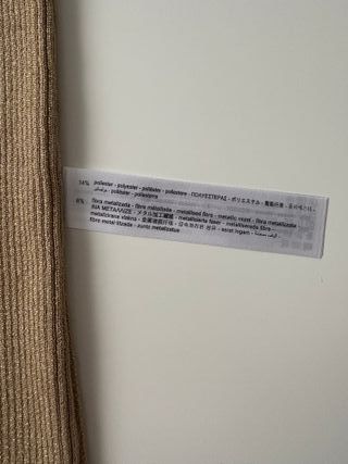 Falda  Midi Zara Hilo Metalizado Talla XS