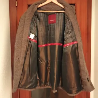 Chaquetón Caramelo Lana Marrón