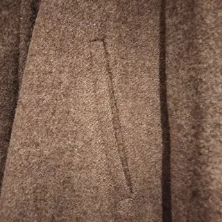 Chaquetón Caramelo Lana Marrón