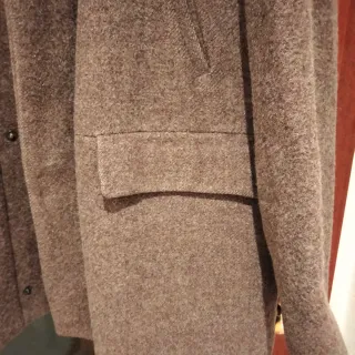 Chaquetón Caramelo Lana Marrón