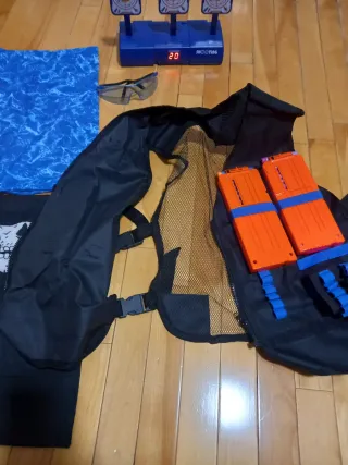 Nerf Delta Trooper con Accesorios