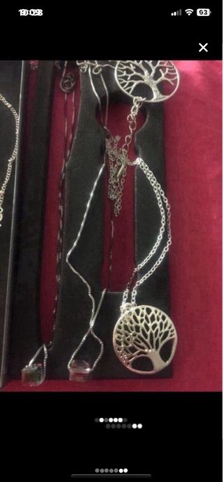 2X1 Colgantes dorados o plateados nuevos