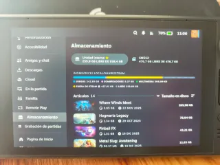 Steam Deck 1TB + 512GB Batocera