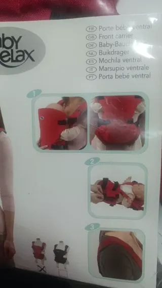 Mochila Portabebés Mimosa Baby Relax