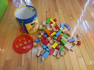 Juego Bloques Madera Universe of Imagination