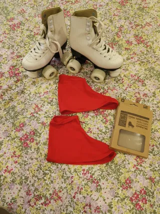 Roces RC1 Classic Pattini a Ruote Bianchi, taglia 30