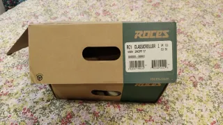 Roces RC1 Classic Pattini a Ruote Bianchi, taglia 30