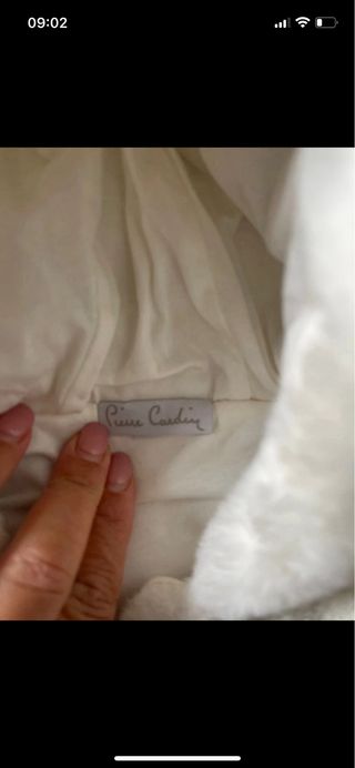 Pelliccia bianca bimba con cappuccio