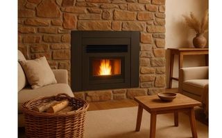 Estufa de Pellets insertable Nueva ESC67002GRA