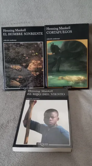Lote libros Henning Mankell