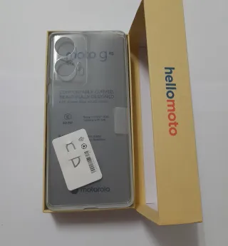 Motorola Moto G85 5 más Proctector+ Funda Piel