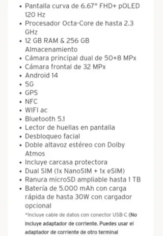 Motorola Moto G85 5 más Proctector+ Funda Piel