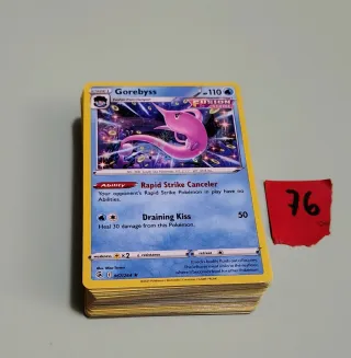 Lotto 76 carte Pokémon Inglesi + 211 carte Ita