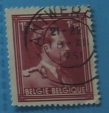 20 Francobolli Belgio dal 1935 al 1969