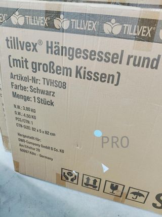 Silla Colgante - tillvex